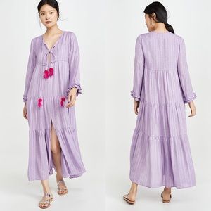 SUNDRESS | XS/S Neo Lavender Boho Maxi Dress